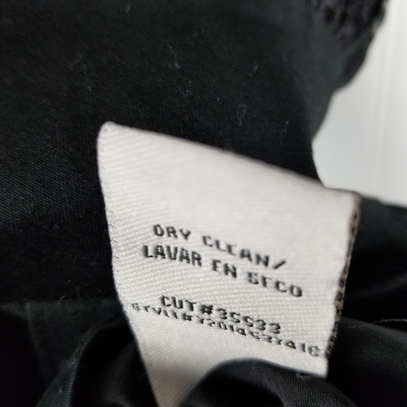 Eci NY Black Silk Lace Sheer Babydoll Size 6 Y2K Whimsigoth Romantic Coquette - Picture 11 of 13